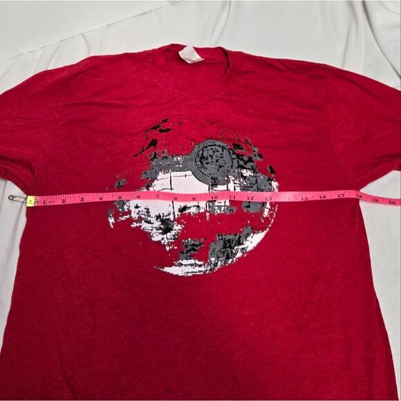 STAR WARS‎ x POKEMON death star graphic tee unisex shirt M - Picture 6 of 7